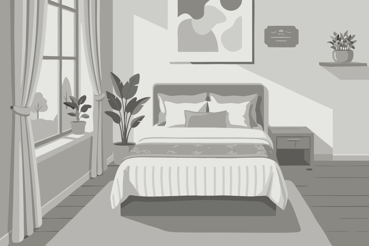 Ocean View, 2 Double Beds